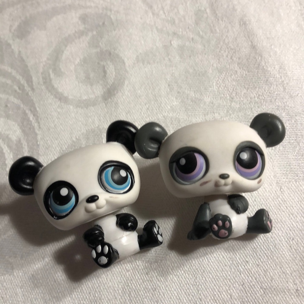 Littlest Pet Shop #89 and #90 Panda’s Lot of Two LPS